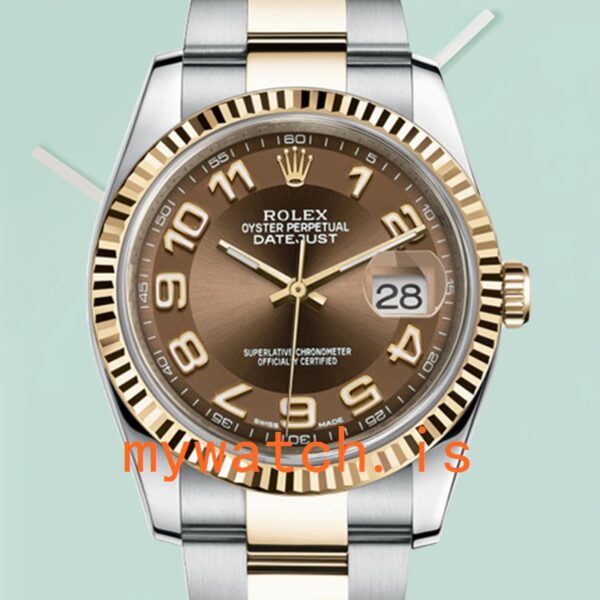 Rolex Datejust 116233BRAO Mens 36mm Automatic: A Timeless Masterpiece