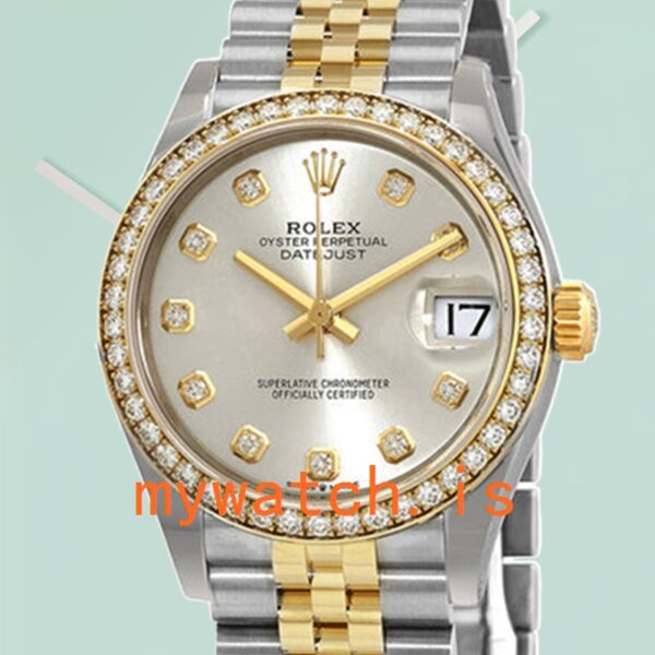 Rolex Datejust 31mm Ladies m278383rbr-0020 Silver Dial: Genuine vs. Replica