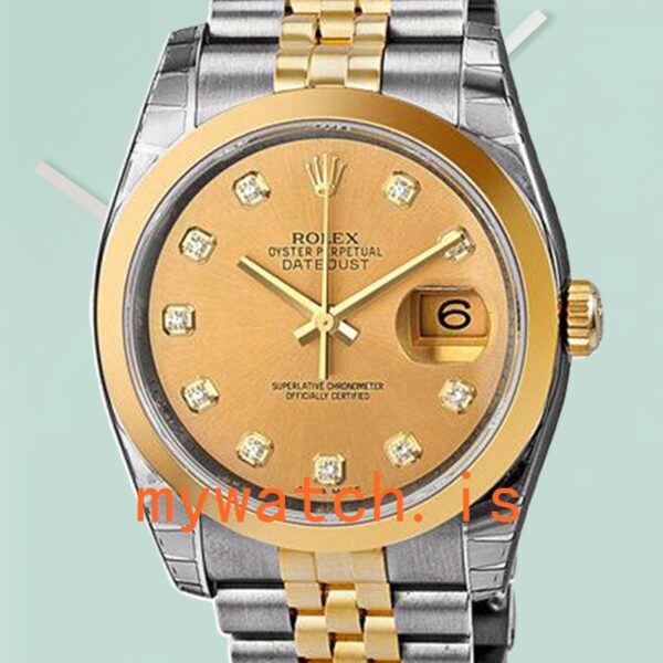 Rolex Datejust Men’s 116203CDJ 36mm Stainless Steel Automatic: A Timeless Classic