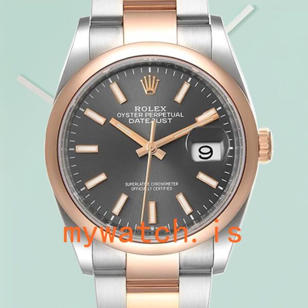Rolex Datejust Mens m126201-0014 36mm Oyster Bracelet: Genuine vs. Replica
