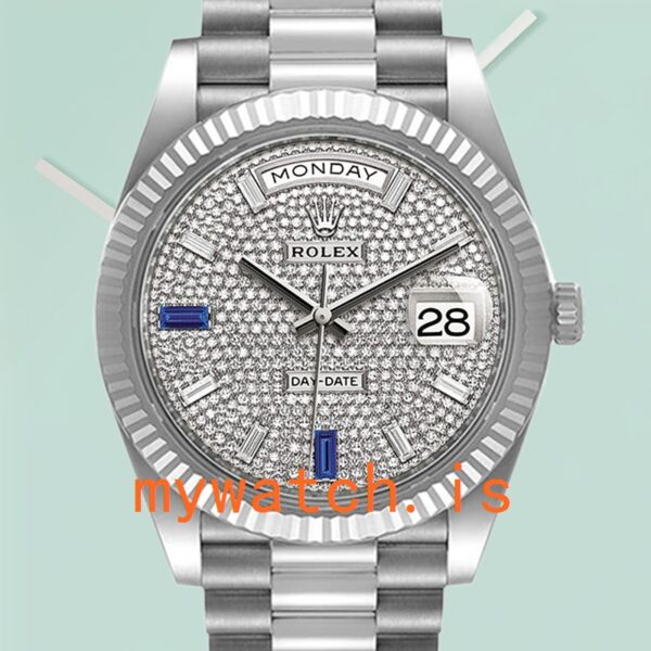Rolex Day-Date Mens m228236-0009 40mm Stainless Steel: A Timeless Masterpiece