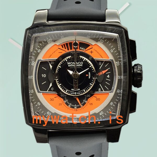 Tag Heuer Monaco MonacoBKAR-004 Men 43mm Quartz: A Blend of Luxury and Precision