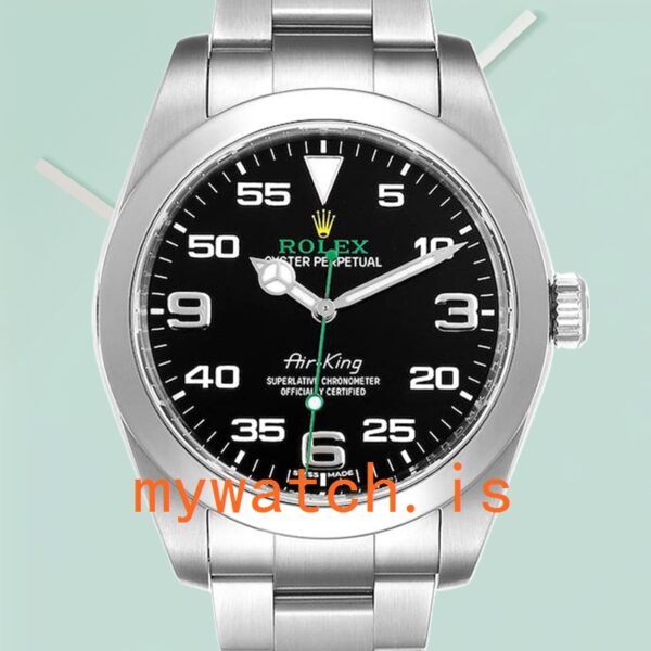 Rolex Air-King 40mm M116900-0001 Mens Silver-Tone: Genuine vs. Replica Analysis