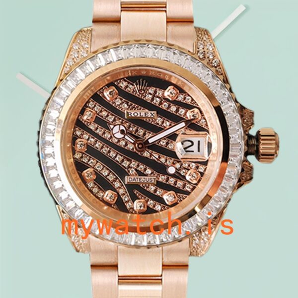 Rolex Datejust Mens 40mm 116285 Diamond Bezel: Genuine vs. Replica
