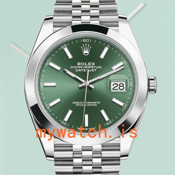 Rolex Datejust m126300-0020 41mm Mens Silver-tone: Genuine vs. Replica Analysis