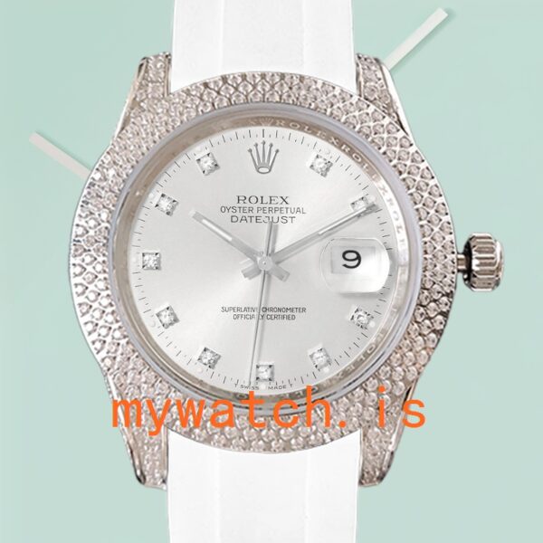 Rolex Datejust Mens 16234 40mm Stainless Steel: Genuine vs. Replica
