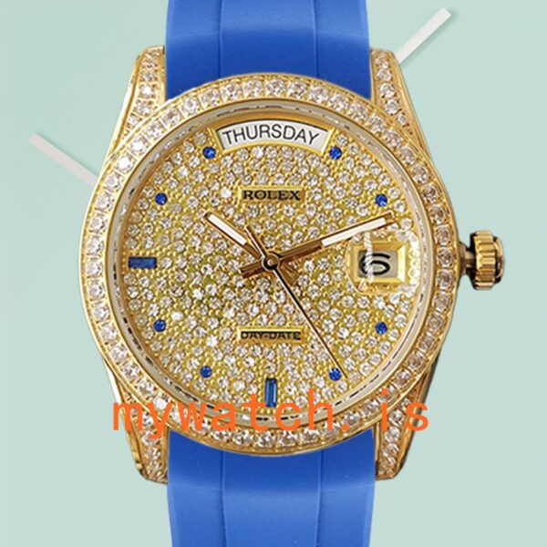Rolex Day-Date Mens 118388 40mm Diamond Bezel: A Symbol of Luxury and Precision